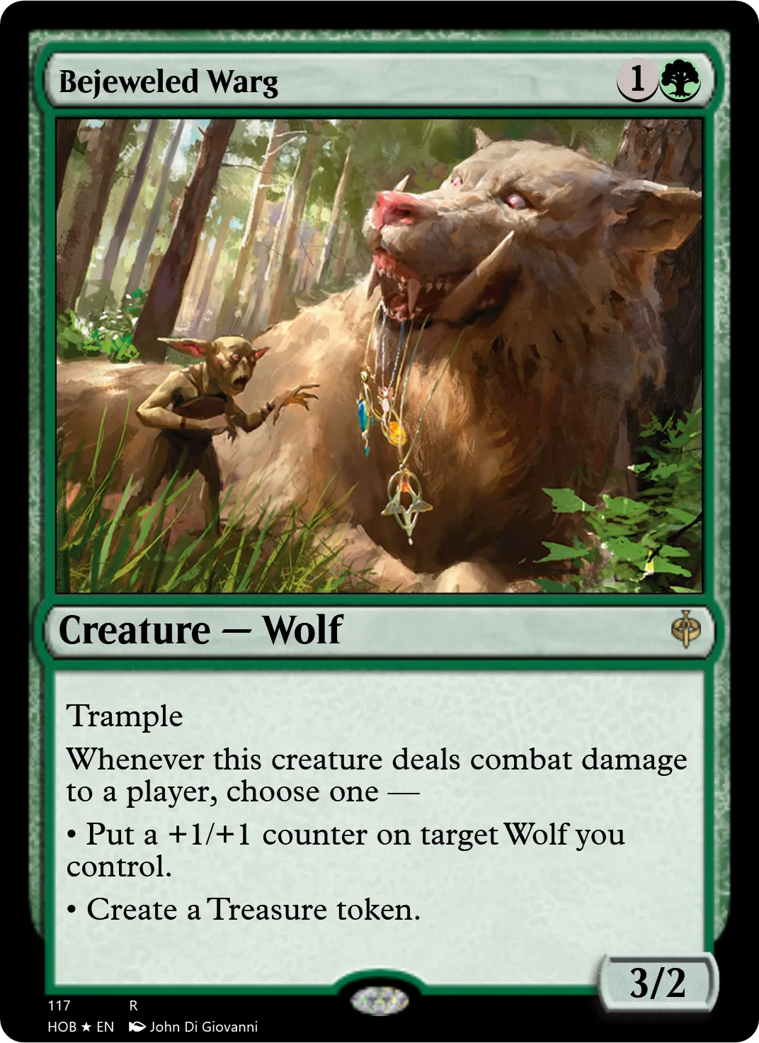 Bejeweled Warg