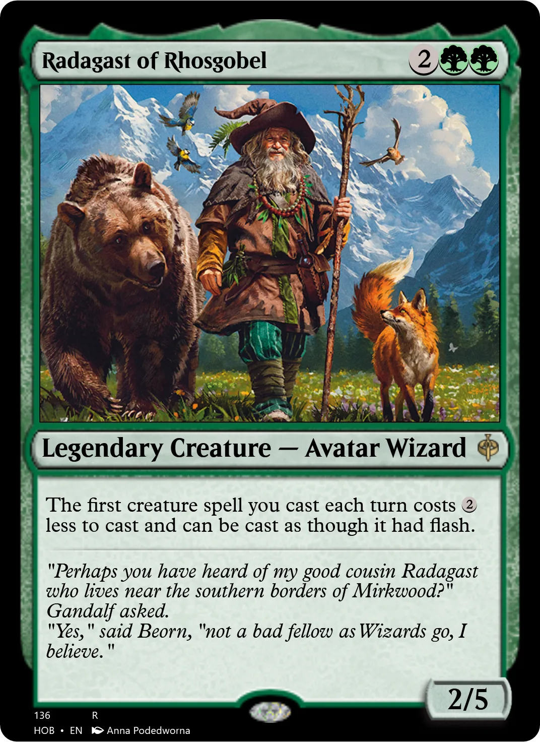 Radagast of Rhosgobel