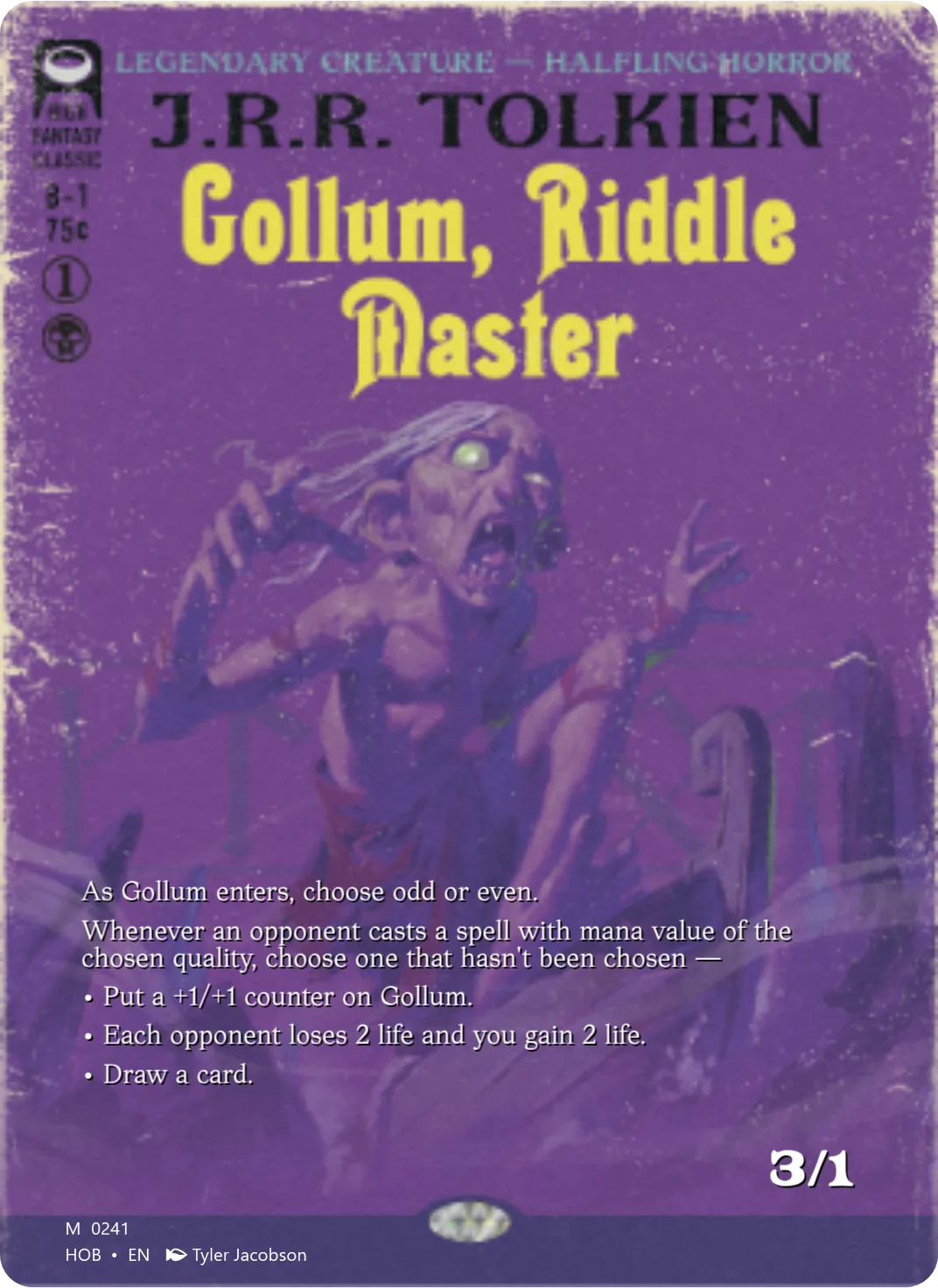Gollum, Riddle Master