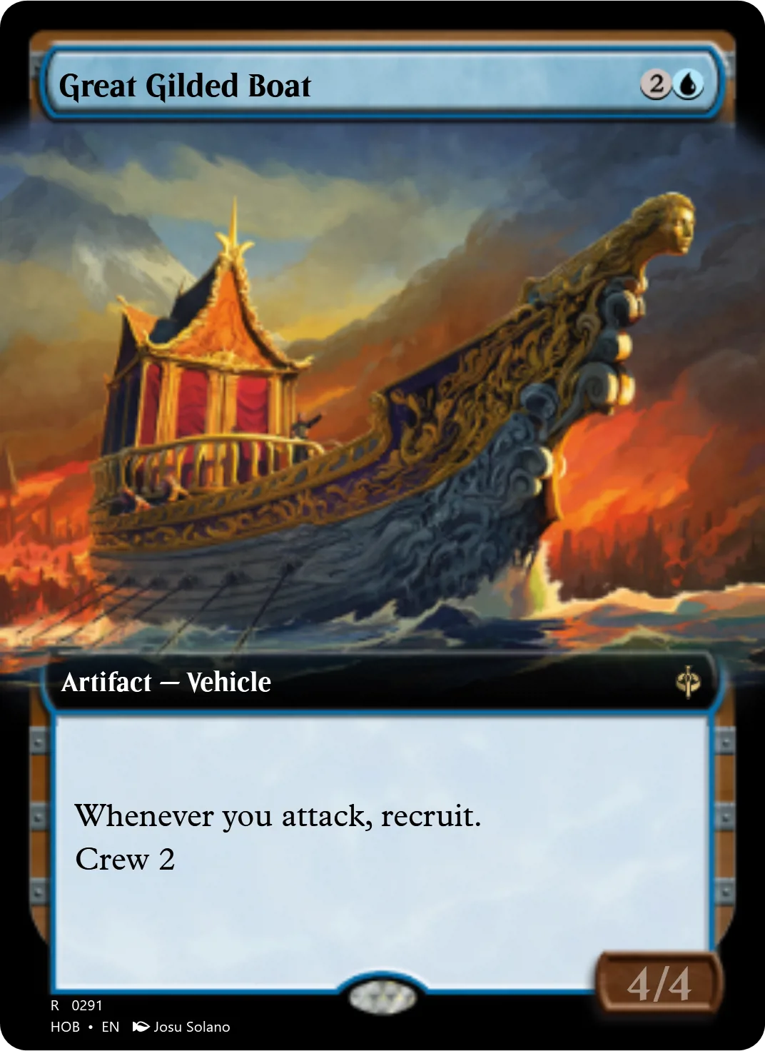 Great Gilded Boat