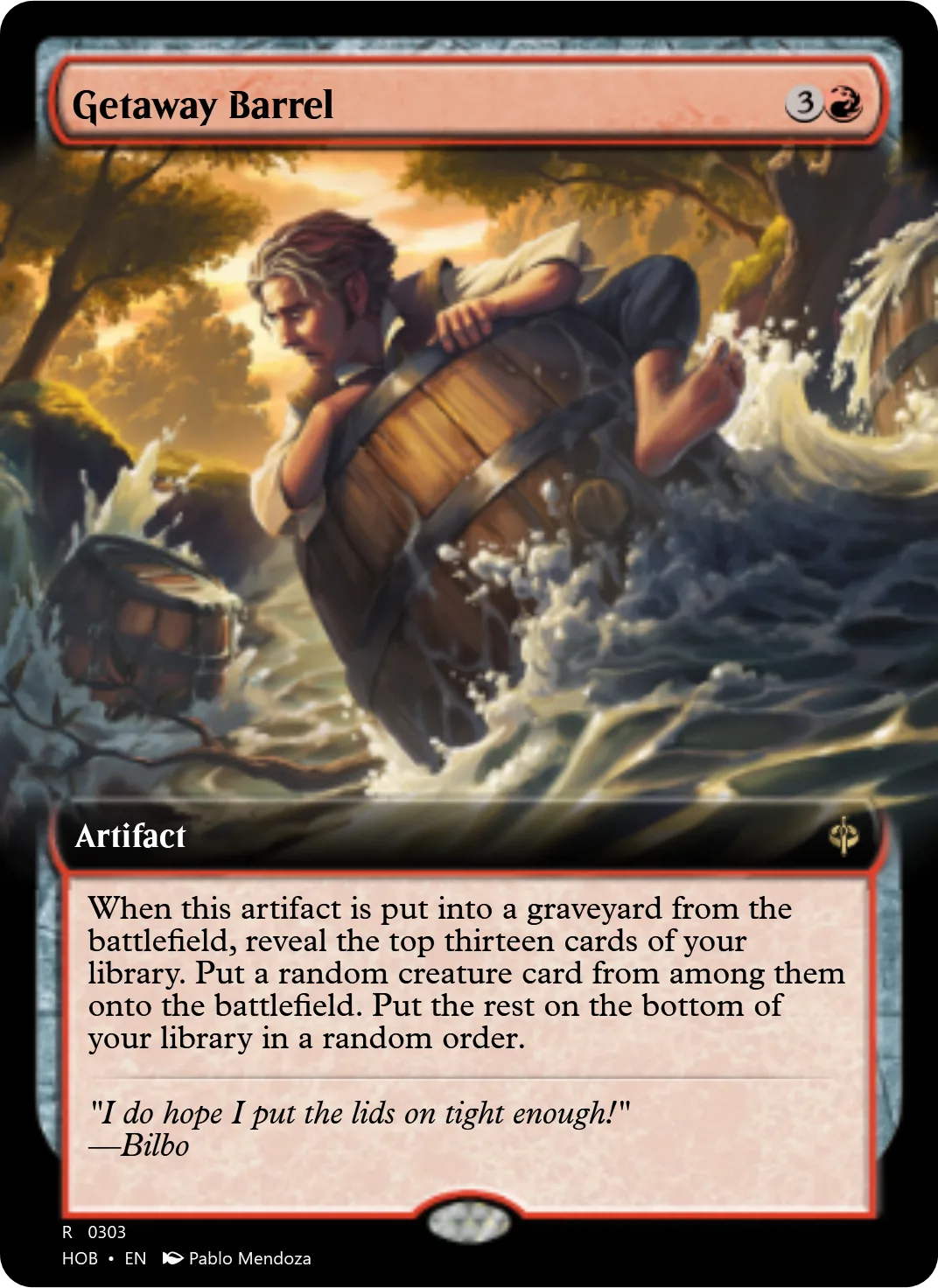 Getaway Barrel