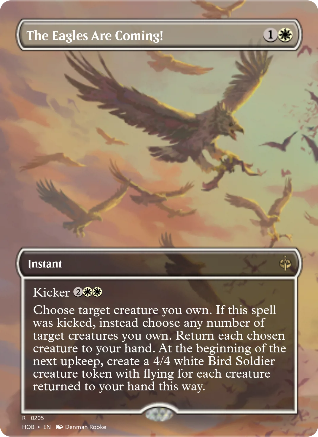 The Eagles Are Coming!