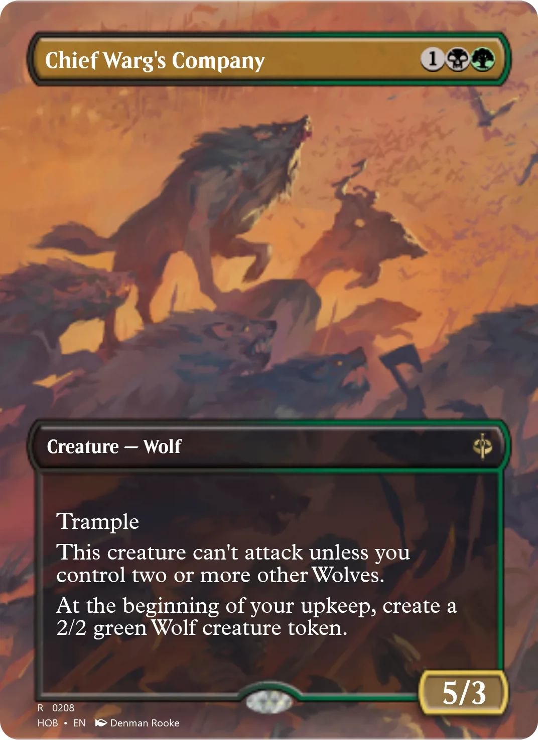 Chief Warg's Company