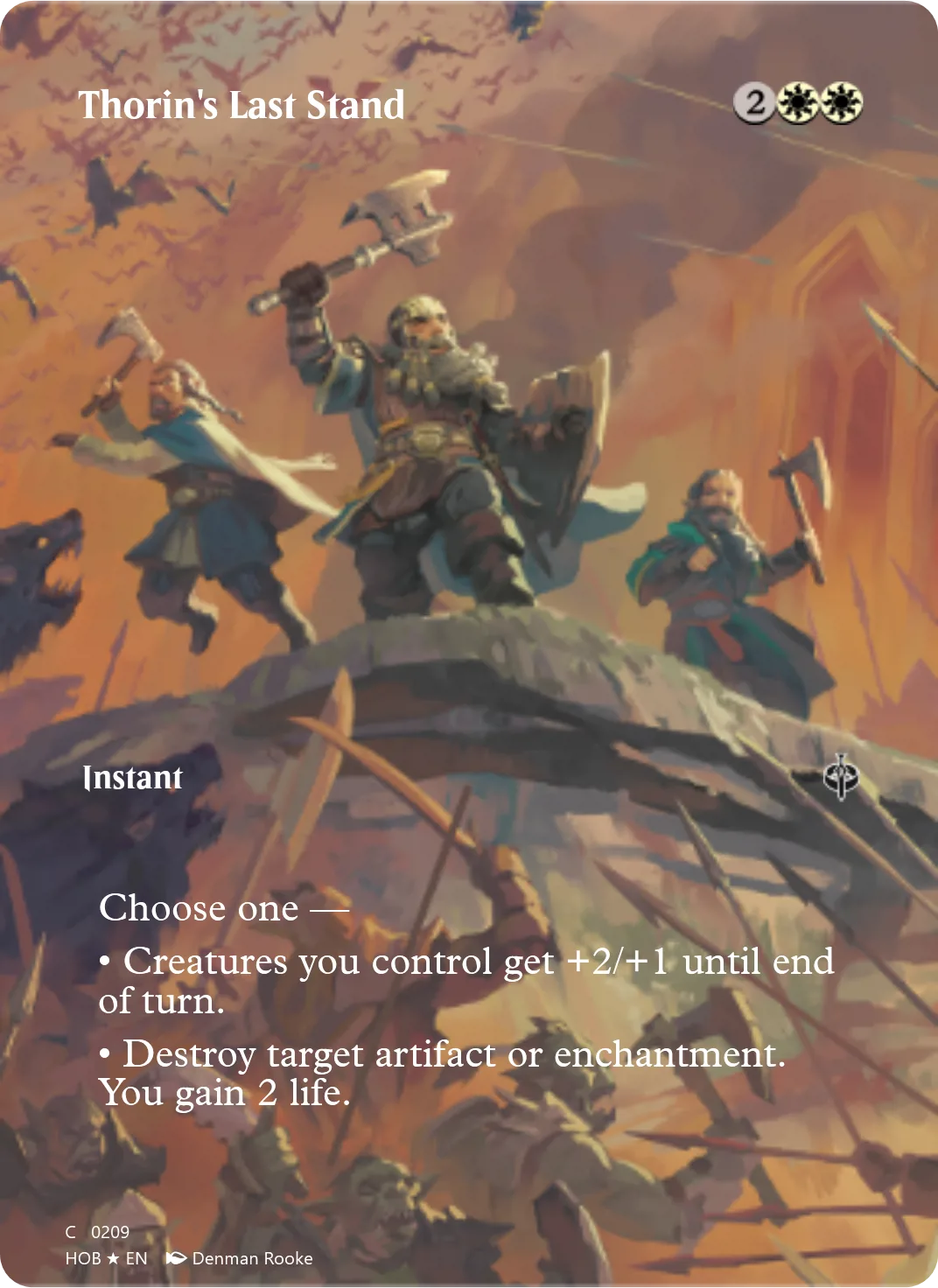 Thorin's Last Stand