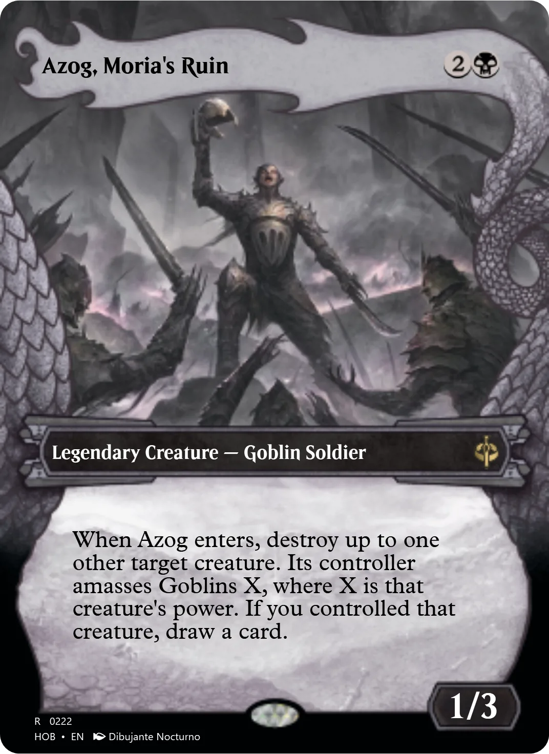 Azog, Moria's Ruin