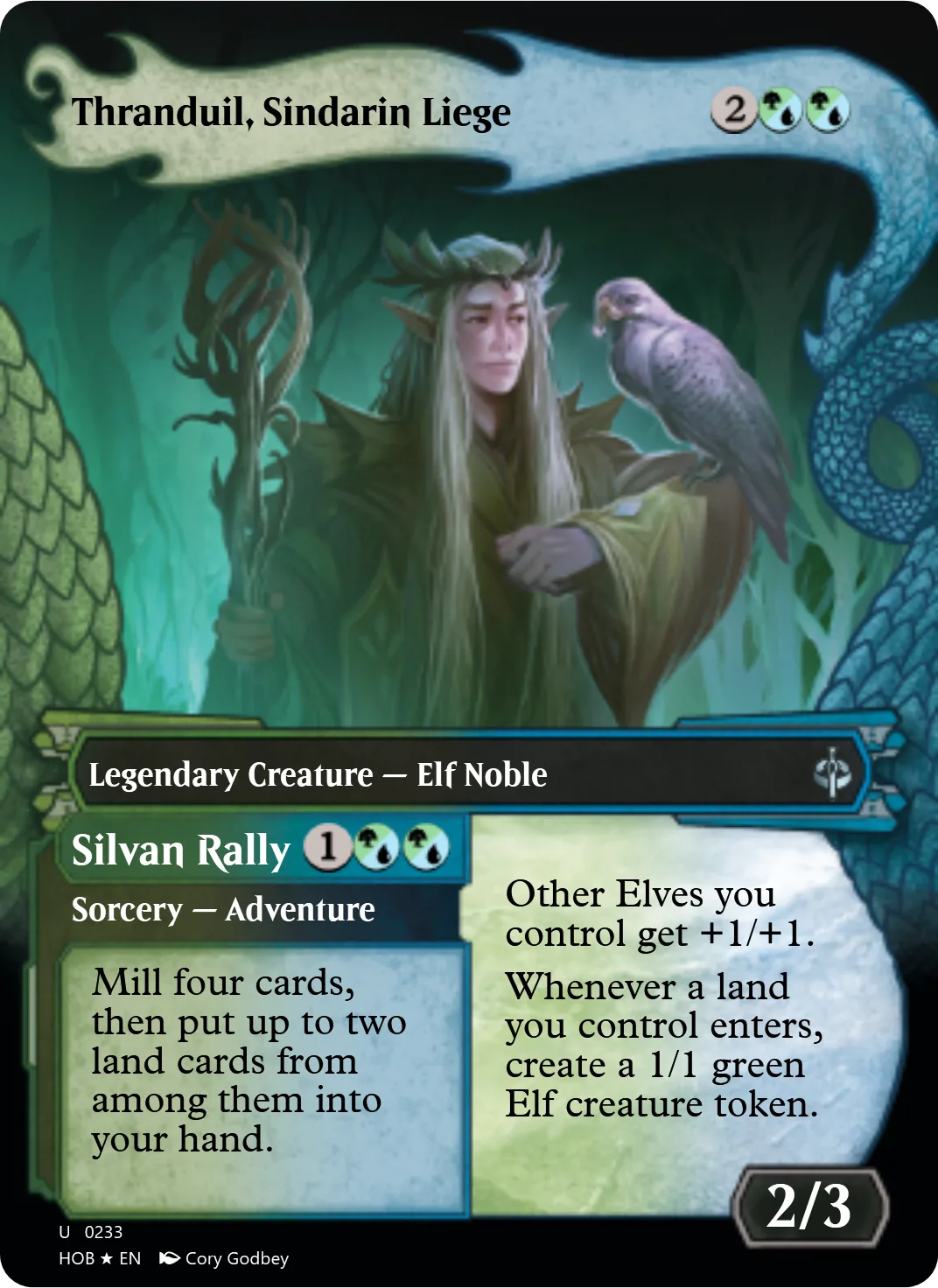 Thranduil, Sindarin Liege
