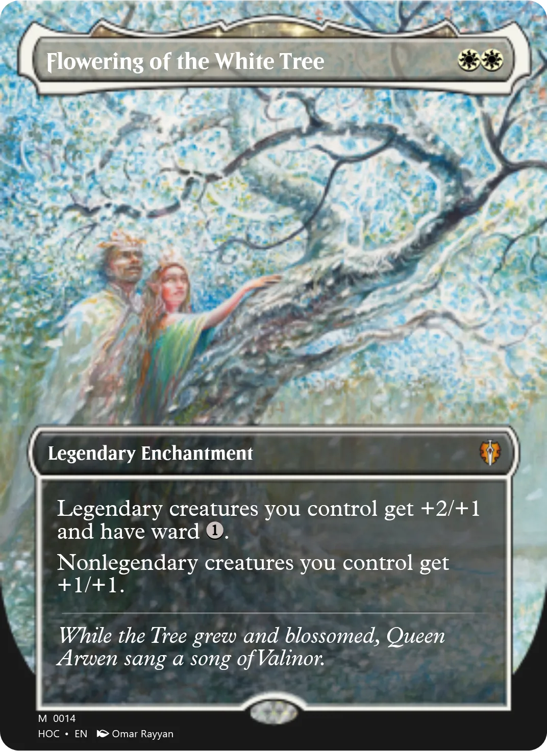 Flowering of the White Tree