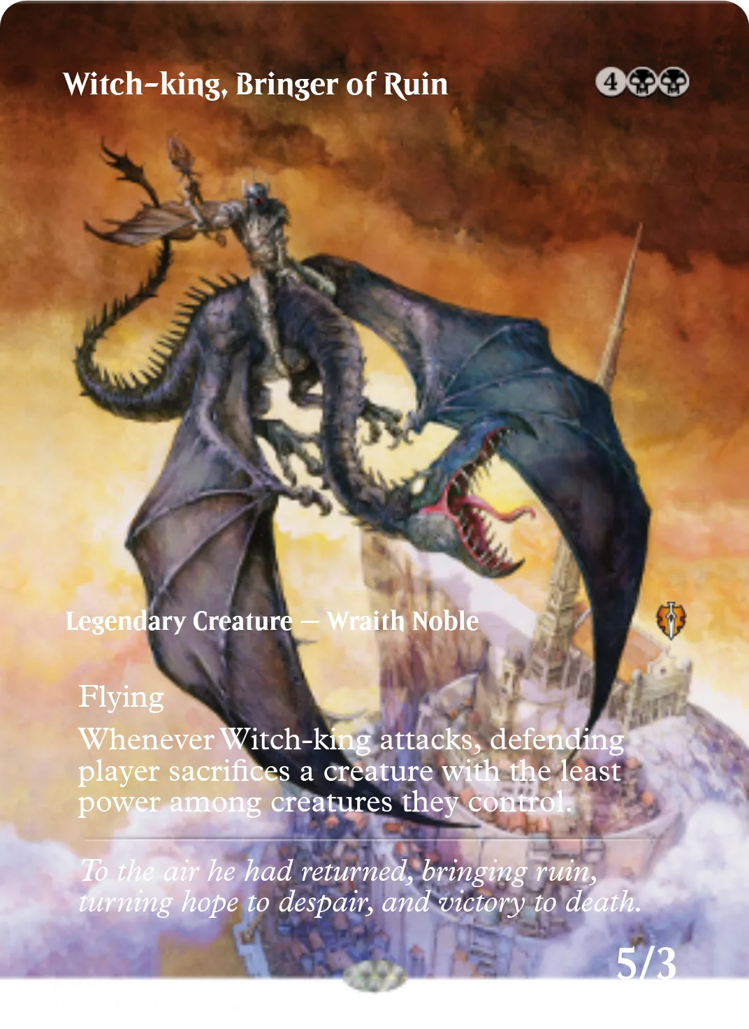 Witch-king, Bringer of Ruin