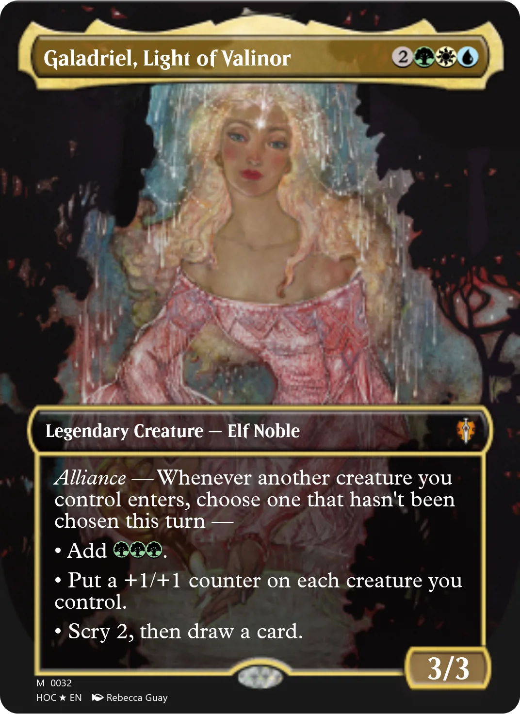 Galadriel, Light of Valinor
