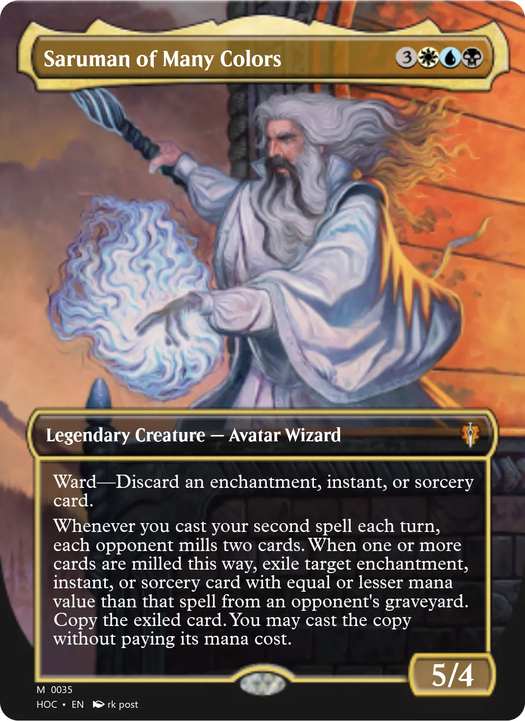 Saruman of Many Colors