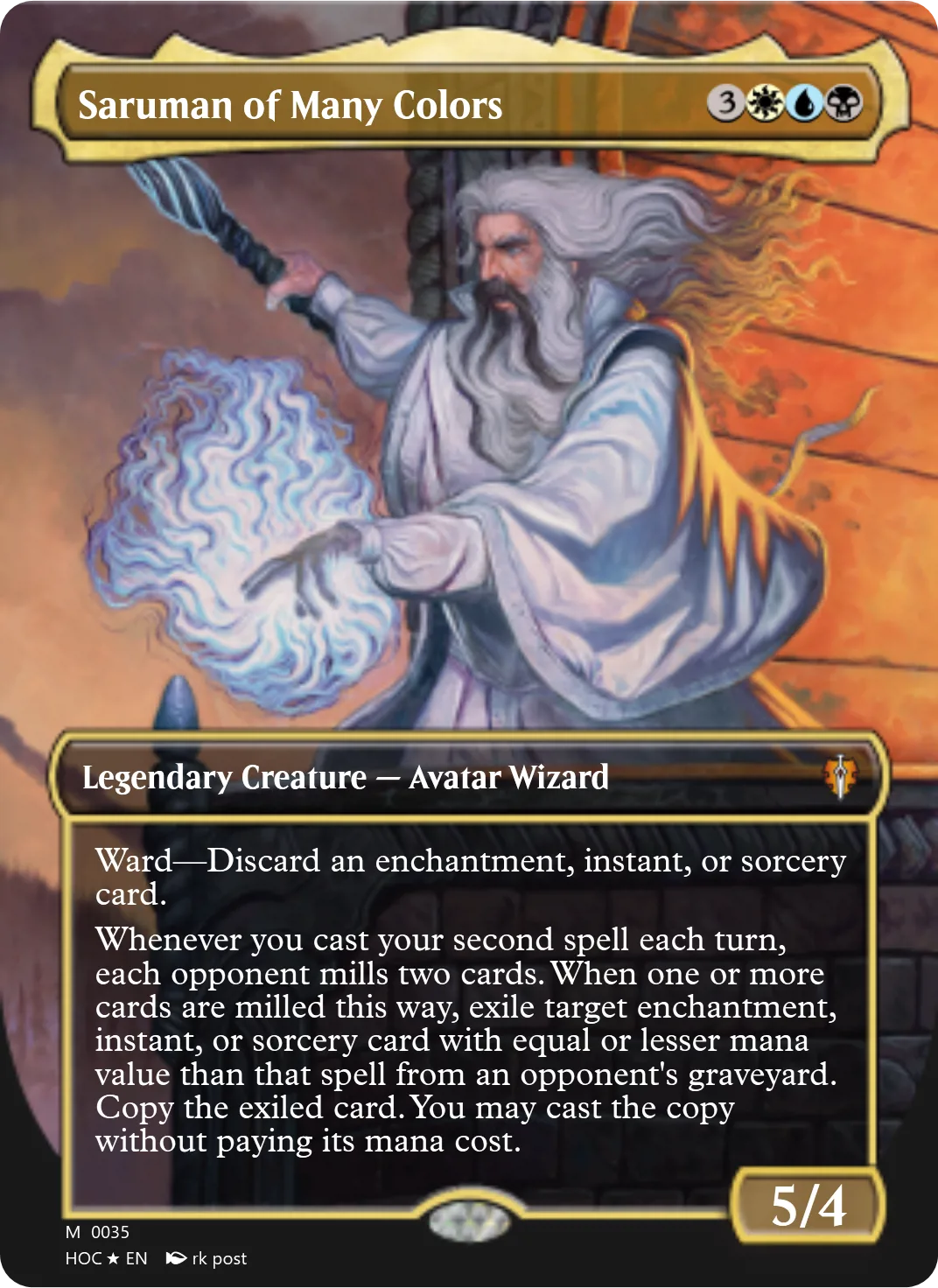 Saruman of Many Colors