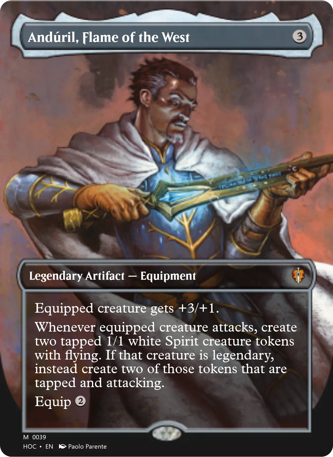 Andúril, Flame of the West
