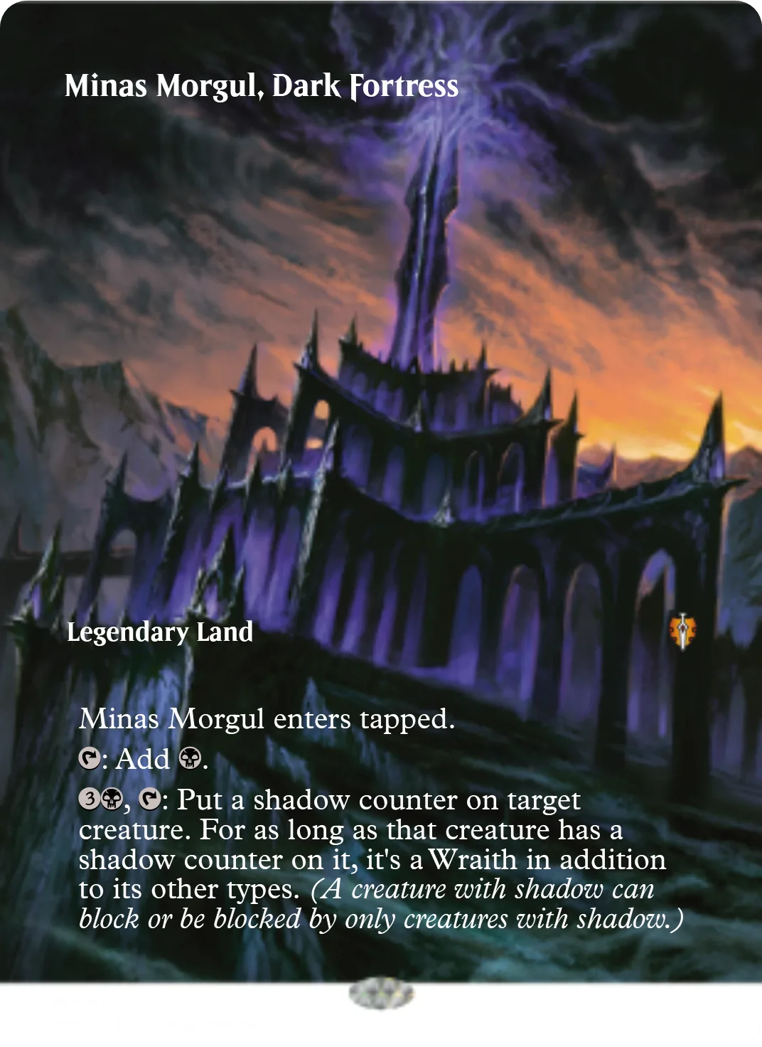 Minas Morgul, Dark Fortress