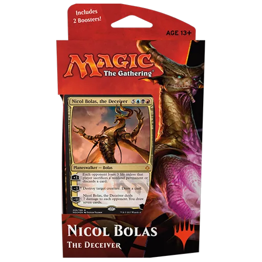 Hour of Devastation Planeswalker Deck: Nicol Bolas, the Deceiver