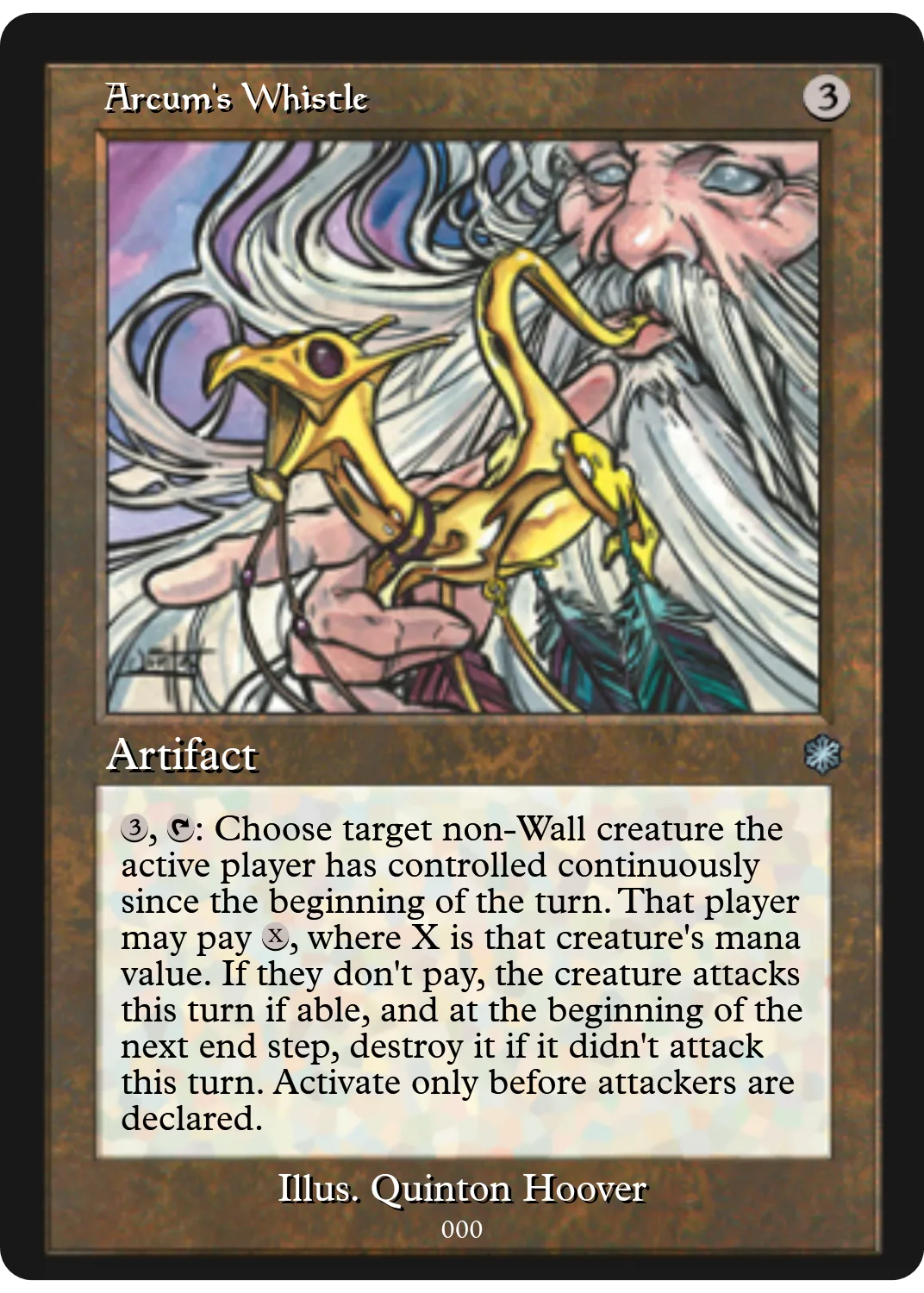 Arcum's Whistle