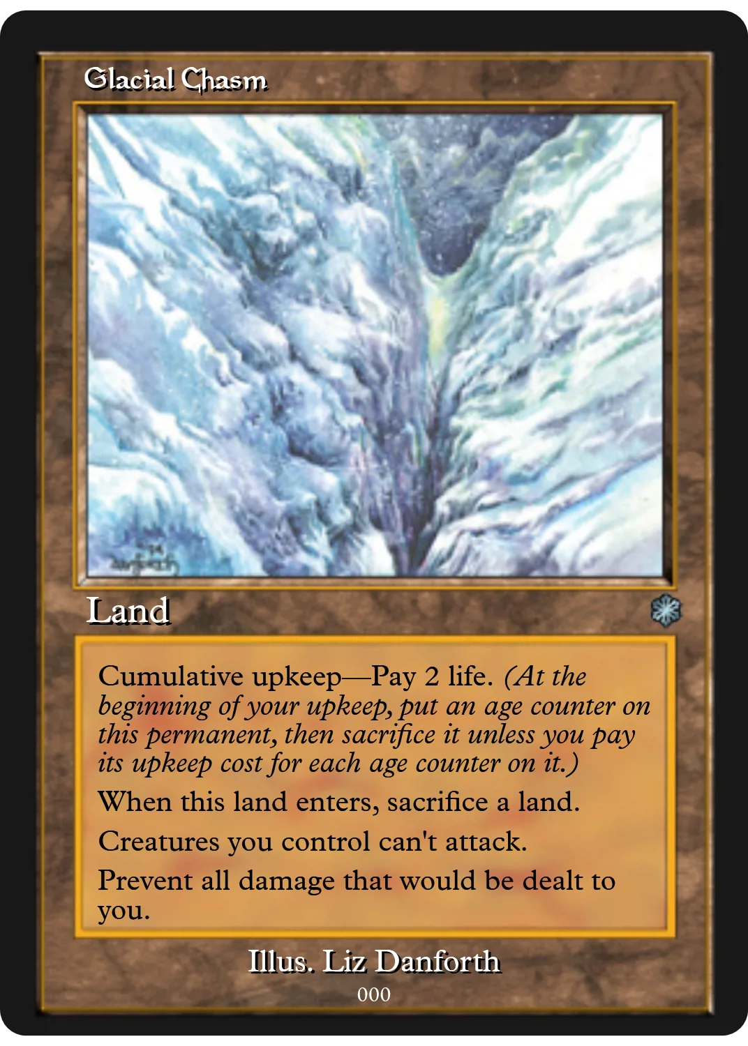 Glacial Chasm