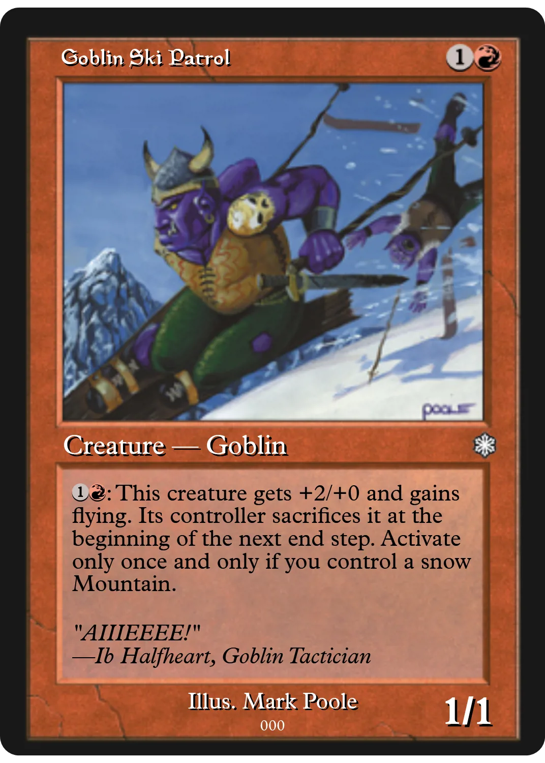 Goblin Ski Patrol