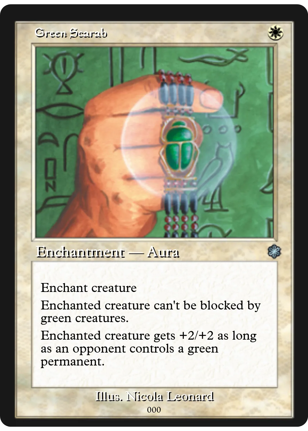 Green Scarab
