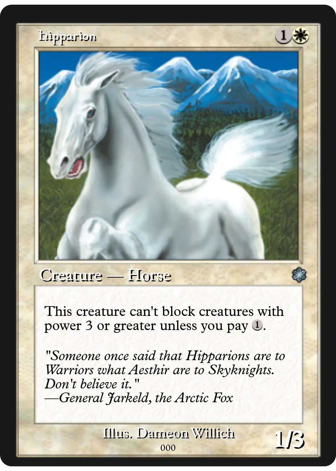 Hipparion
