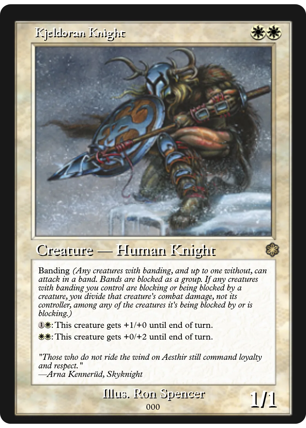 Kjeldoran Knight