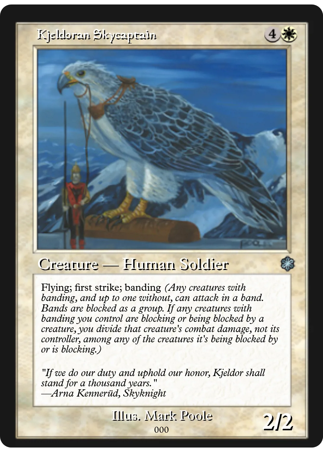 Kjeldoran Skycaptain