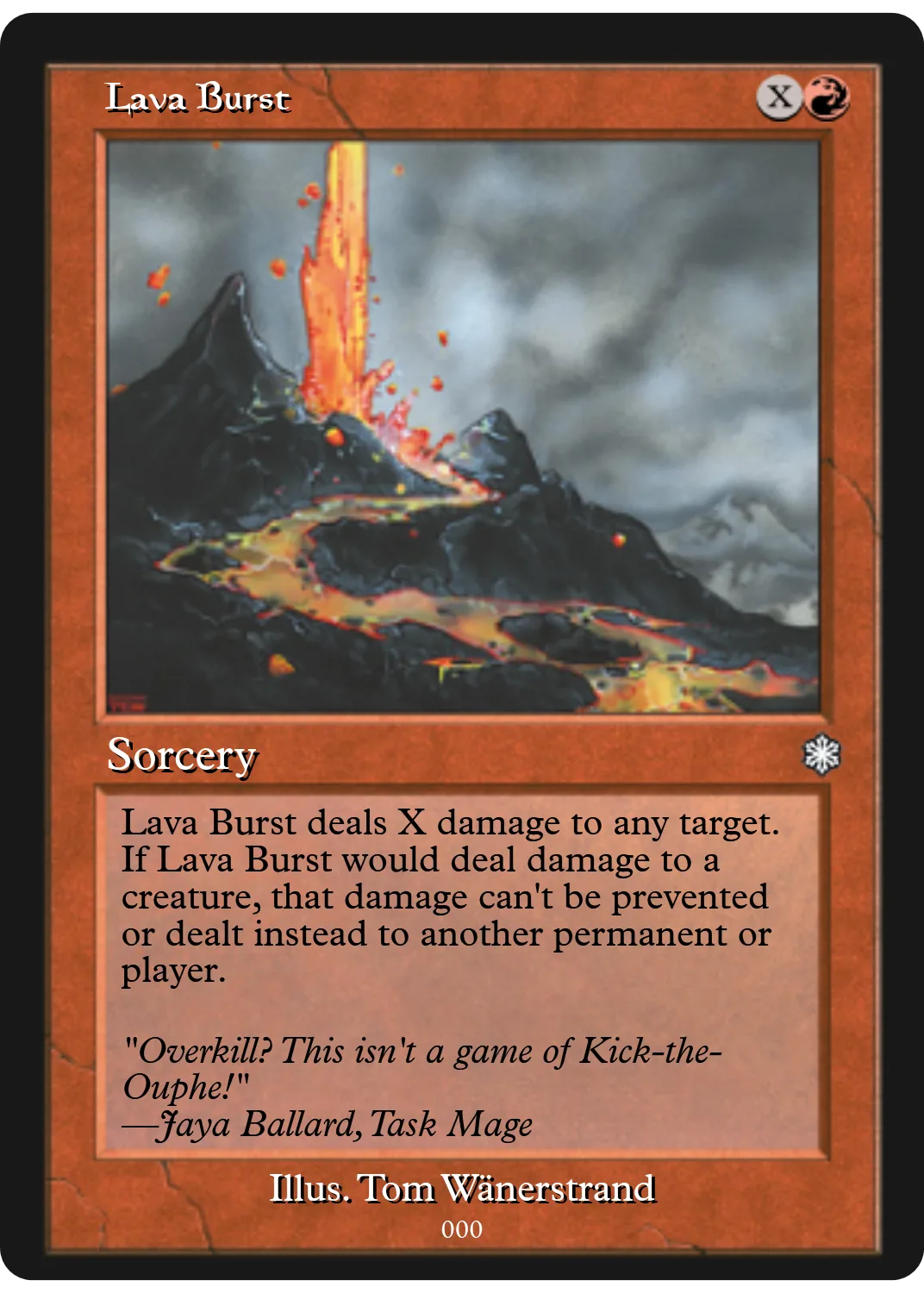 Lava Burst
