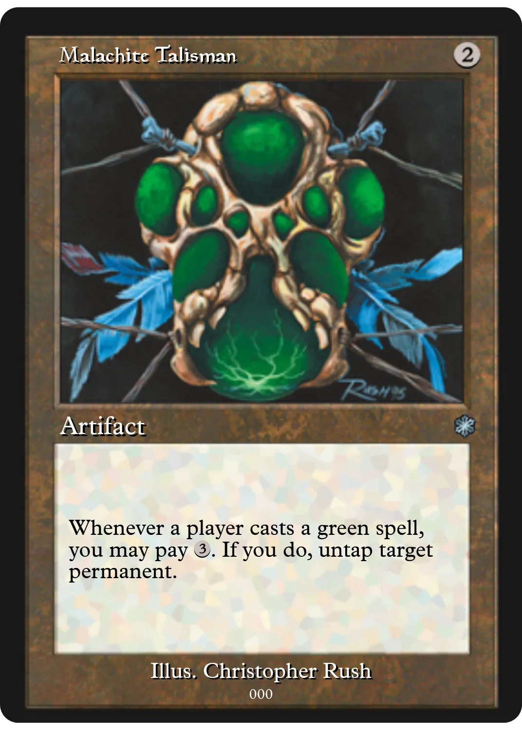 Malachite Talisman