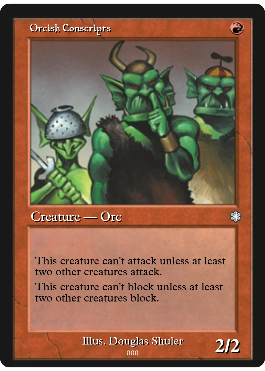 Orcish Conscripts