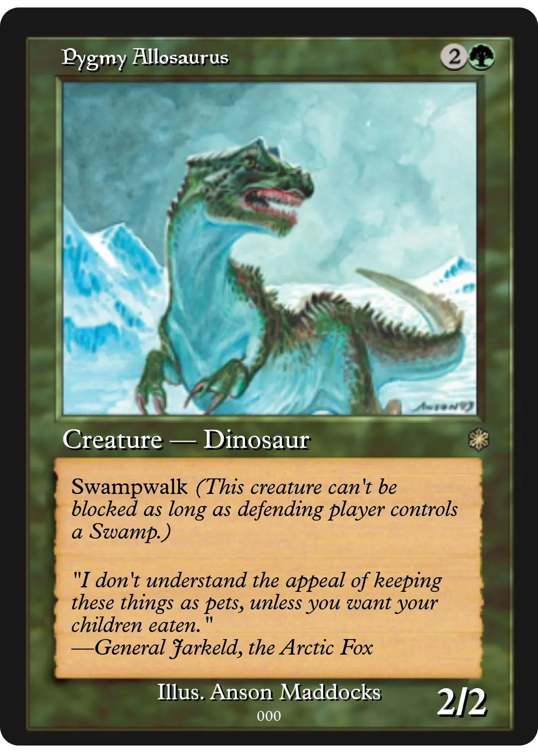 Pygmy Allosaurus