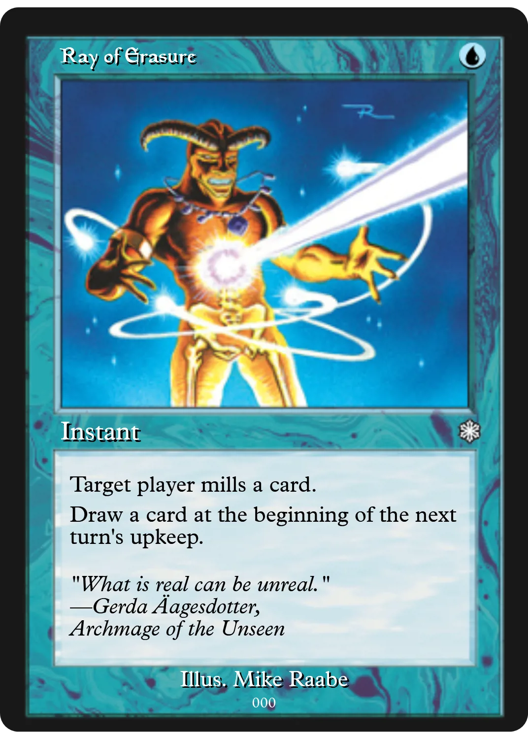 Ray of Erasure