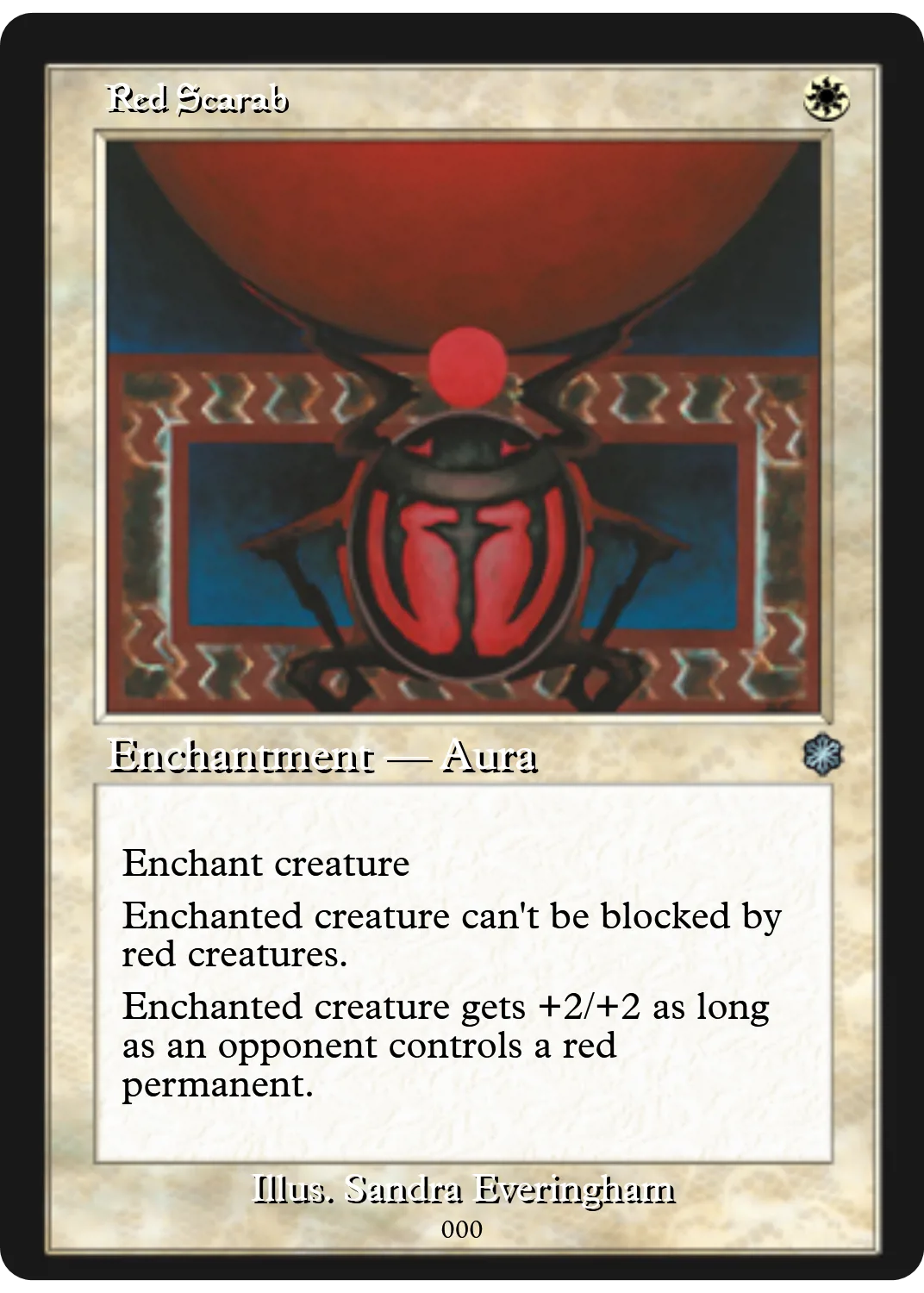 Red Scarab