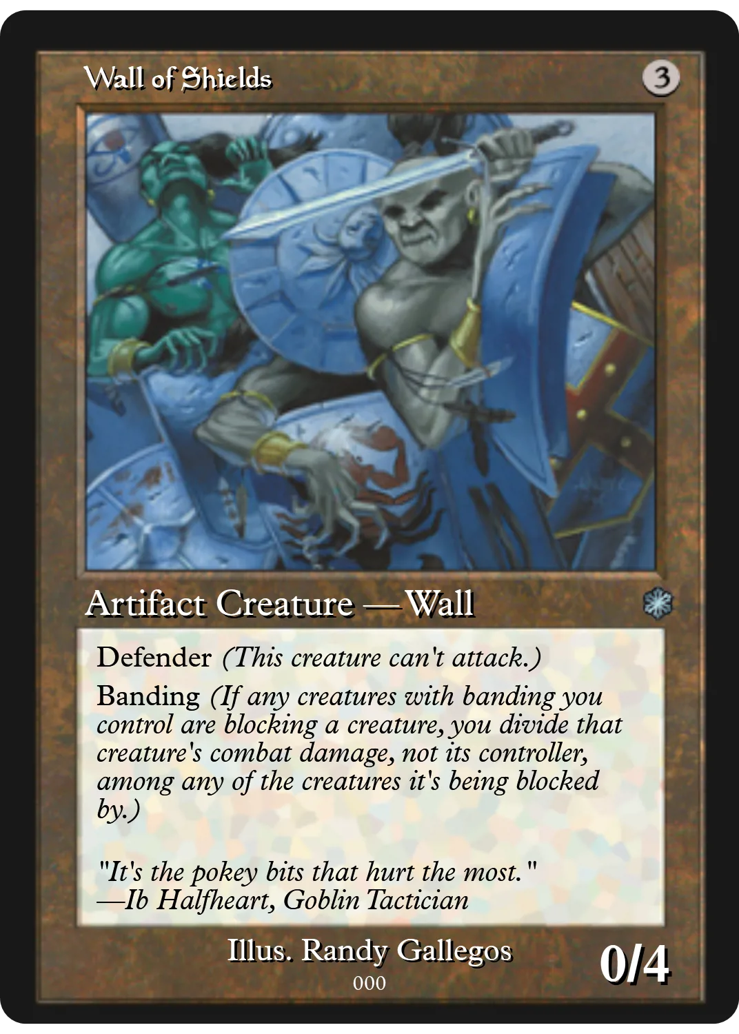 Wall of Shields