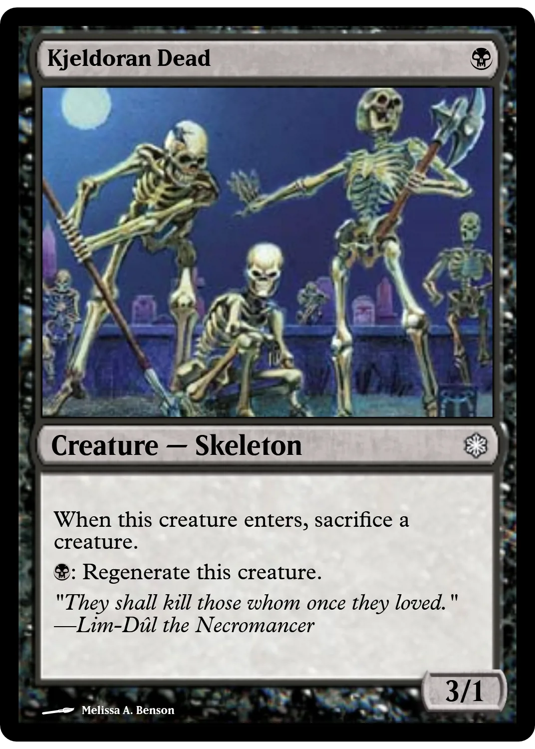 Kjeldoran Dead