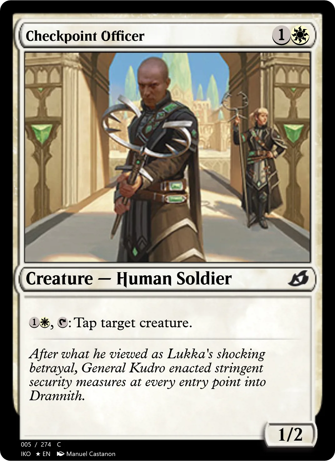 Checkpoint Officer