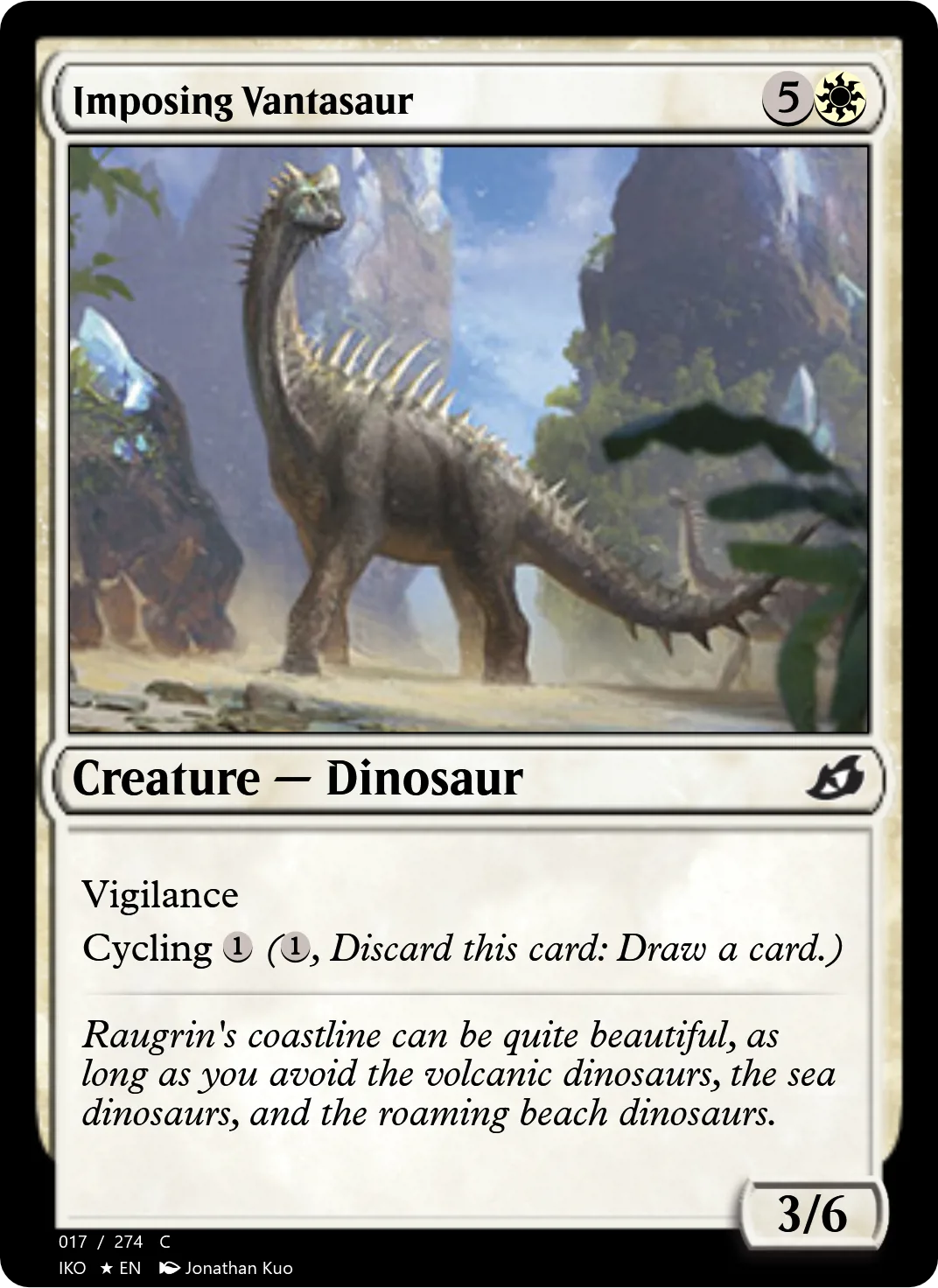 Imposing Vantasaur