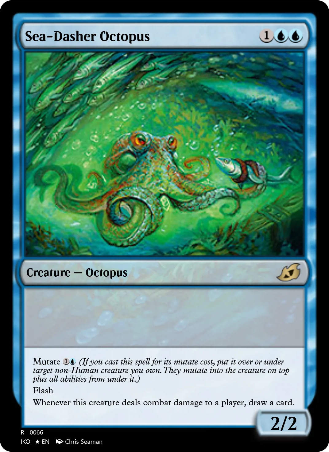 Sea-Dasher Octopus