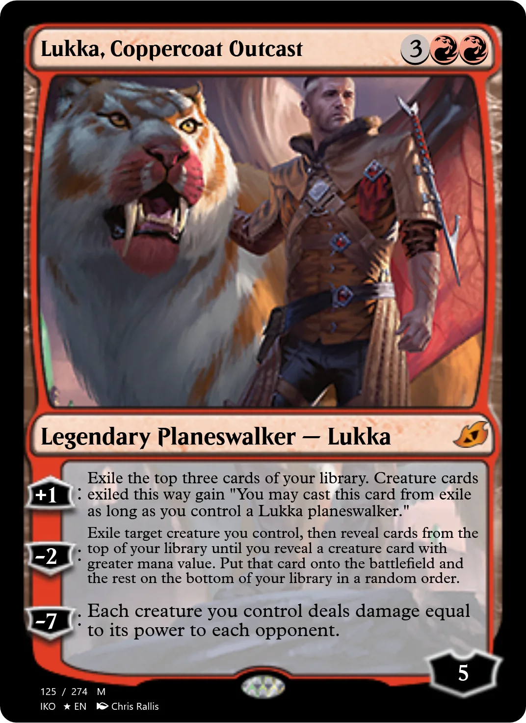 Lukka, Coppercoat Outcast