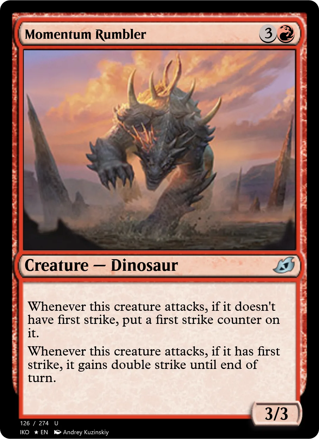 Momentum Rumbler