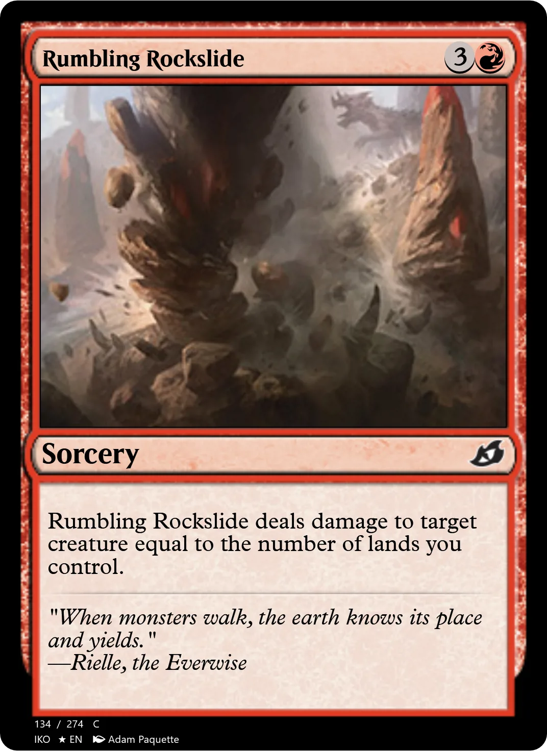 Rumbling Rockslide