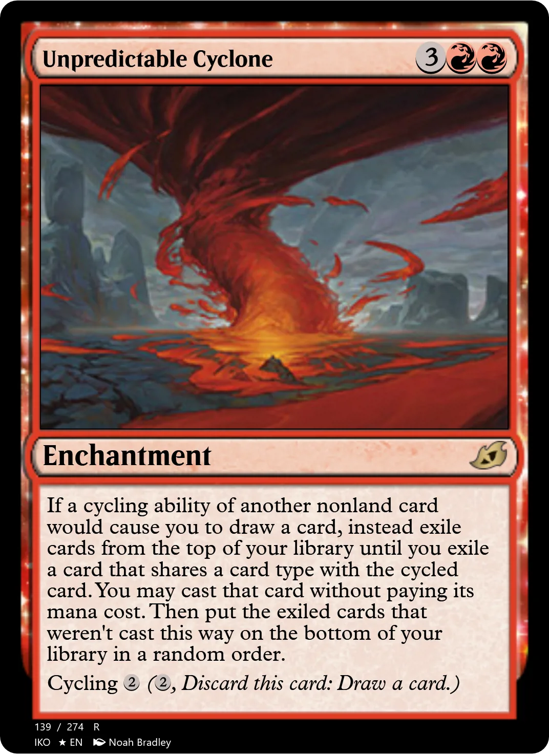 Unpredictable Cyclone