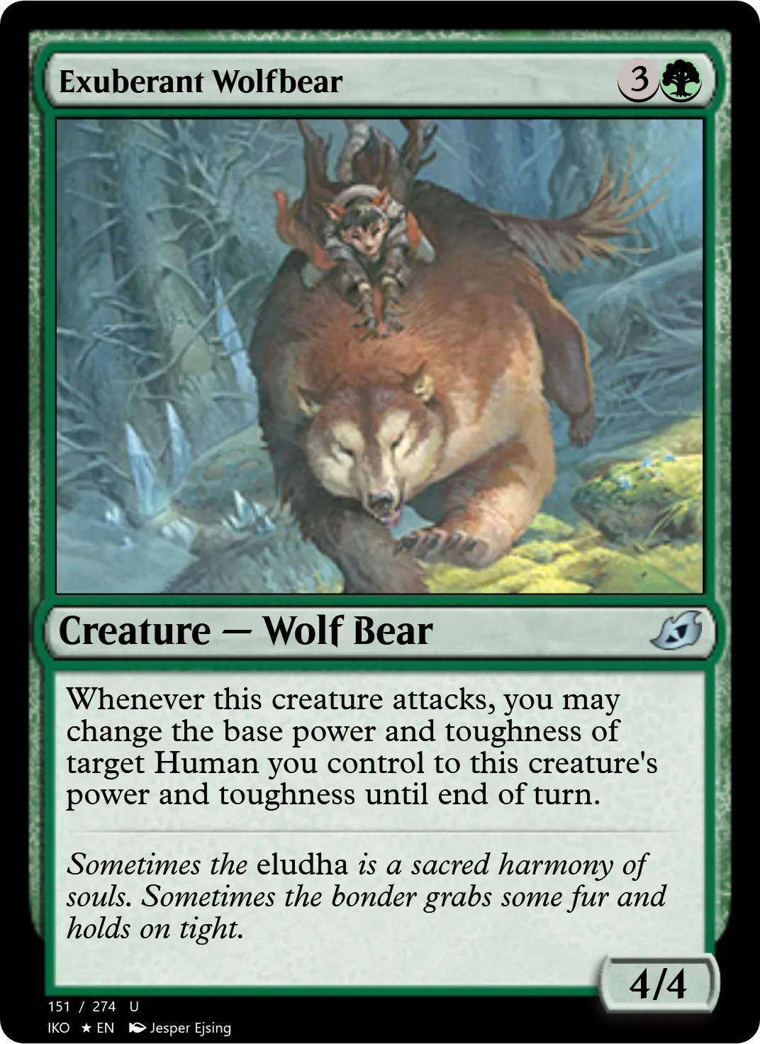 Exuberant Wolfbear