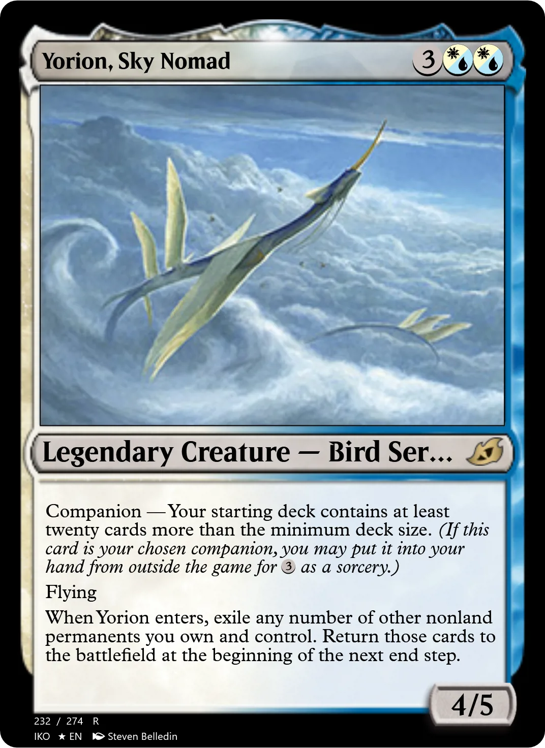 Yorion, Sky Nomad