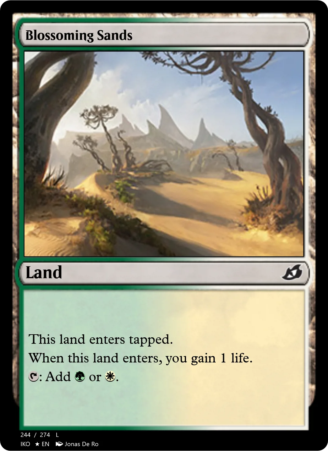 Blossoming Sands