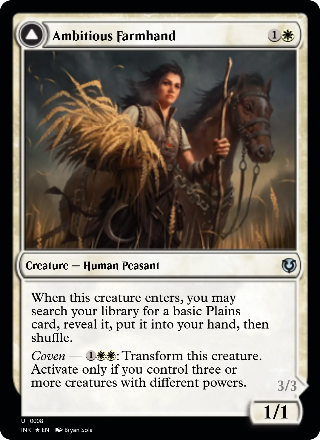 Ambitious Farmhand