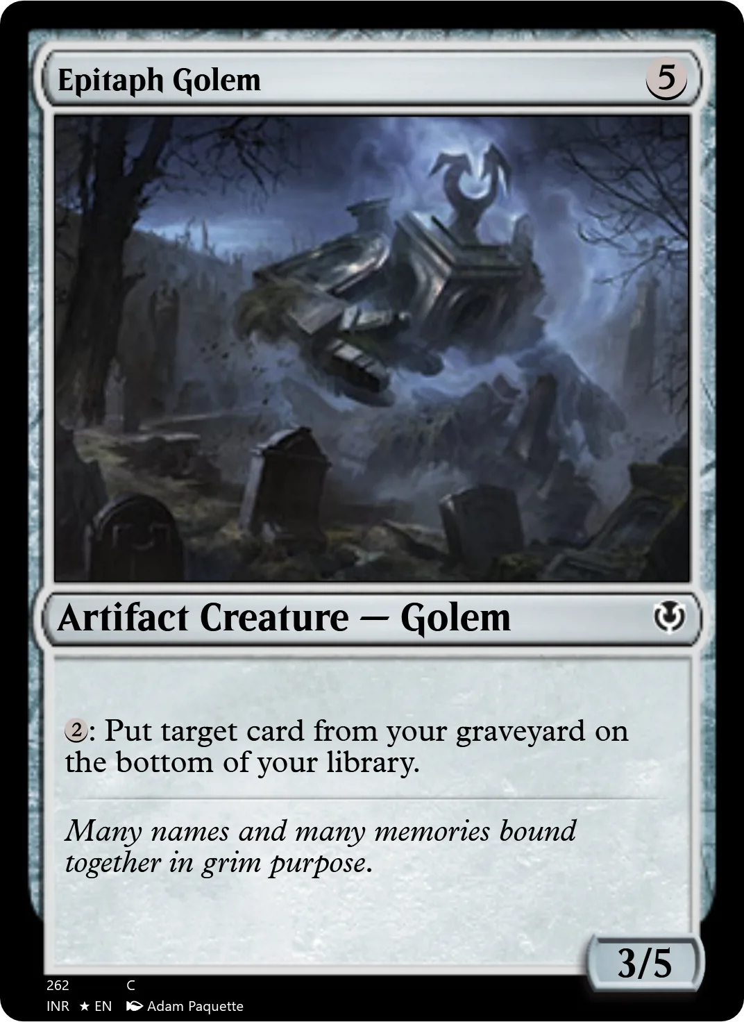 Epitaph Golem
