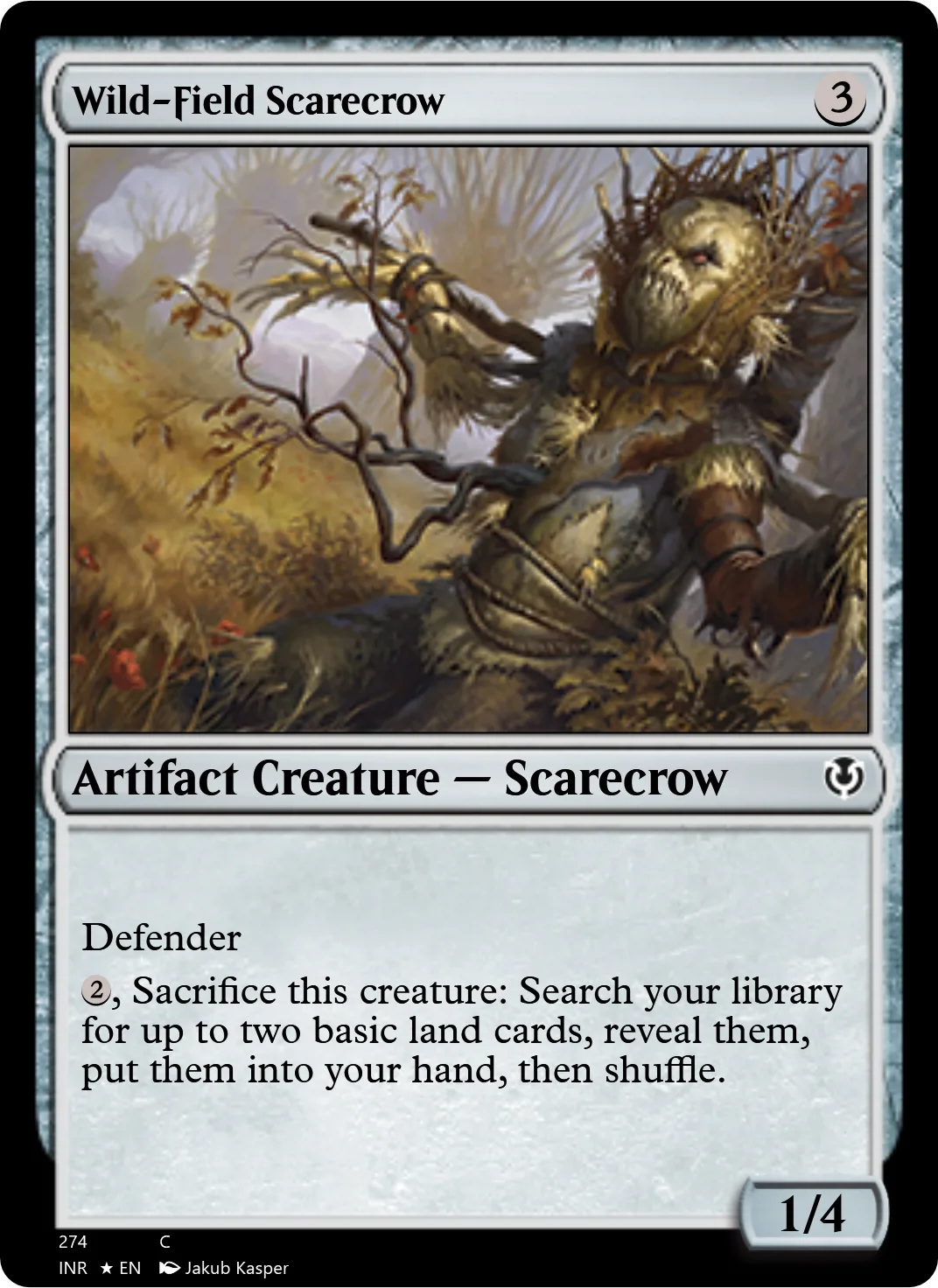 Wild-Field Scarecrow
