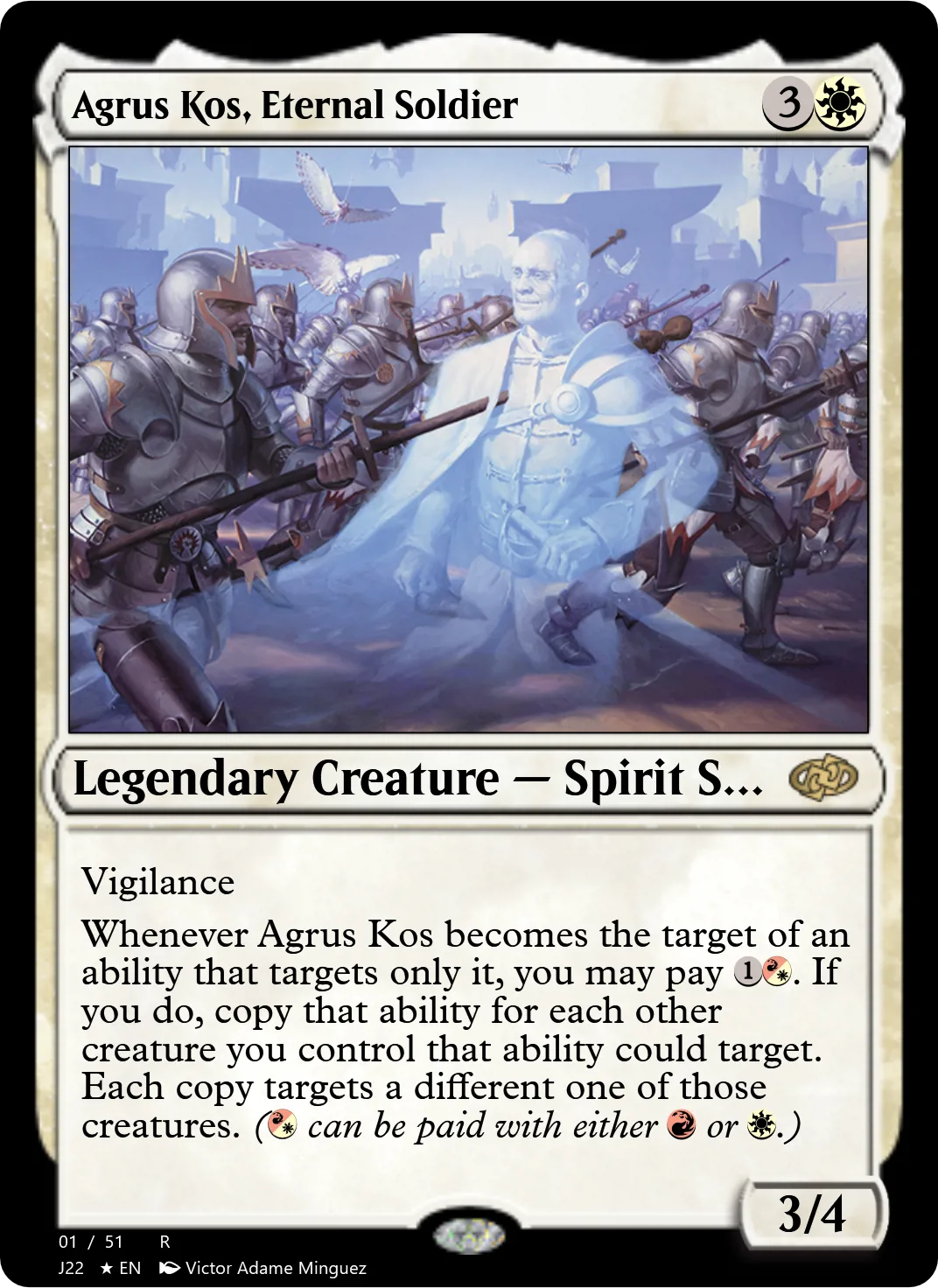 Agrus Kos, Eternal Soldier