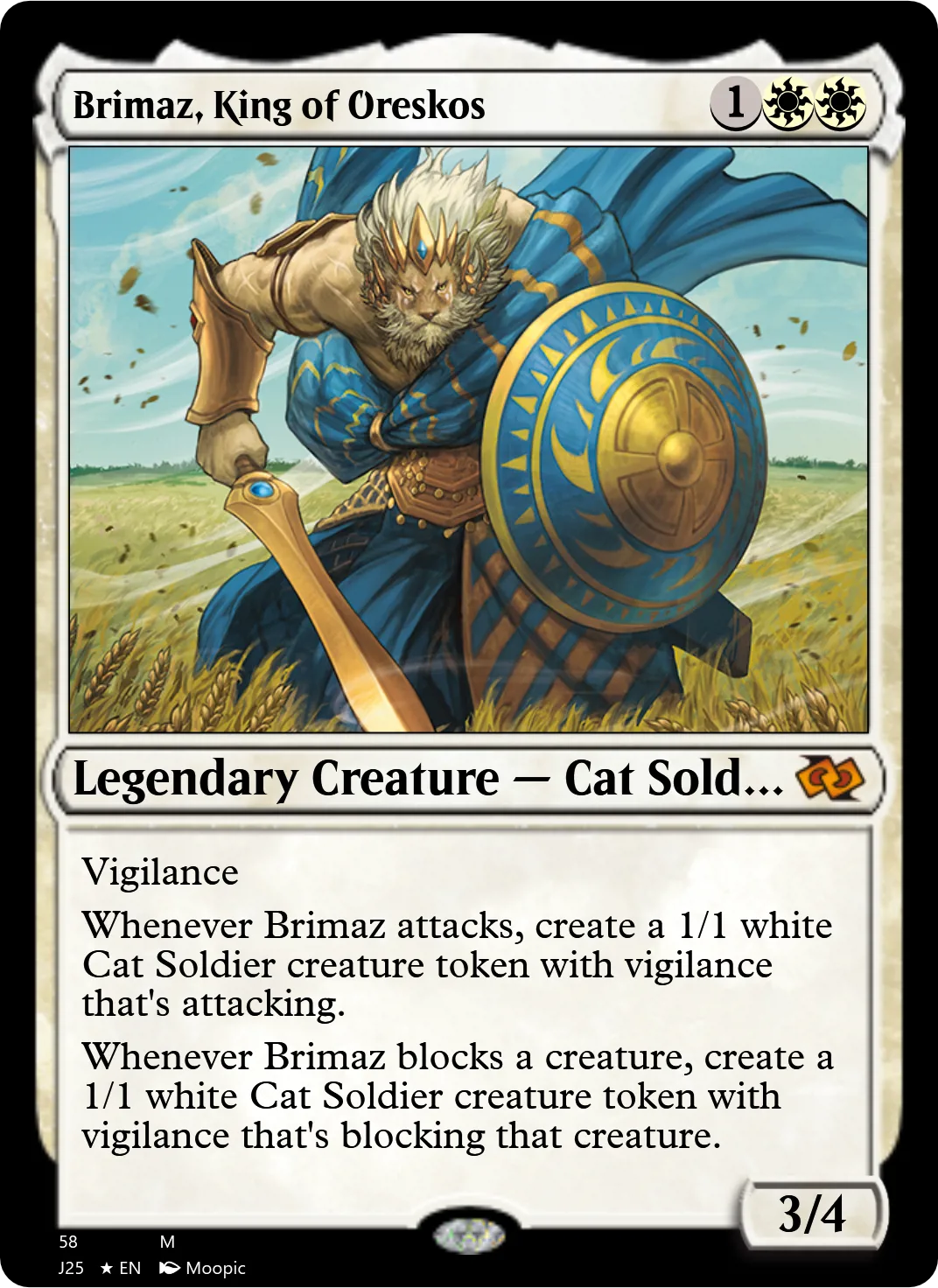Brimaz, King of Oreskos