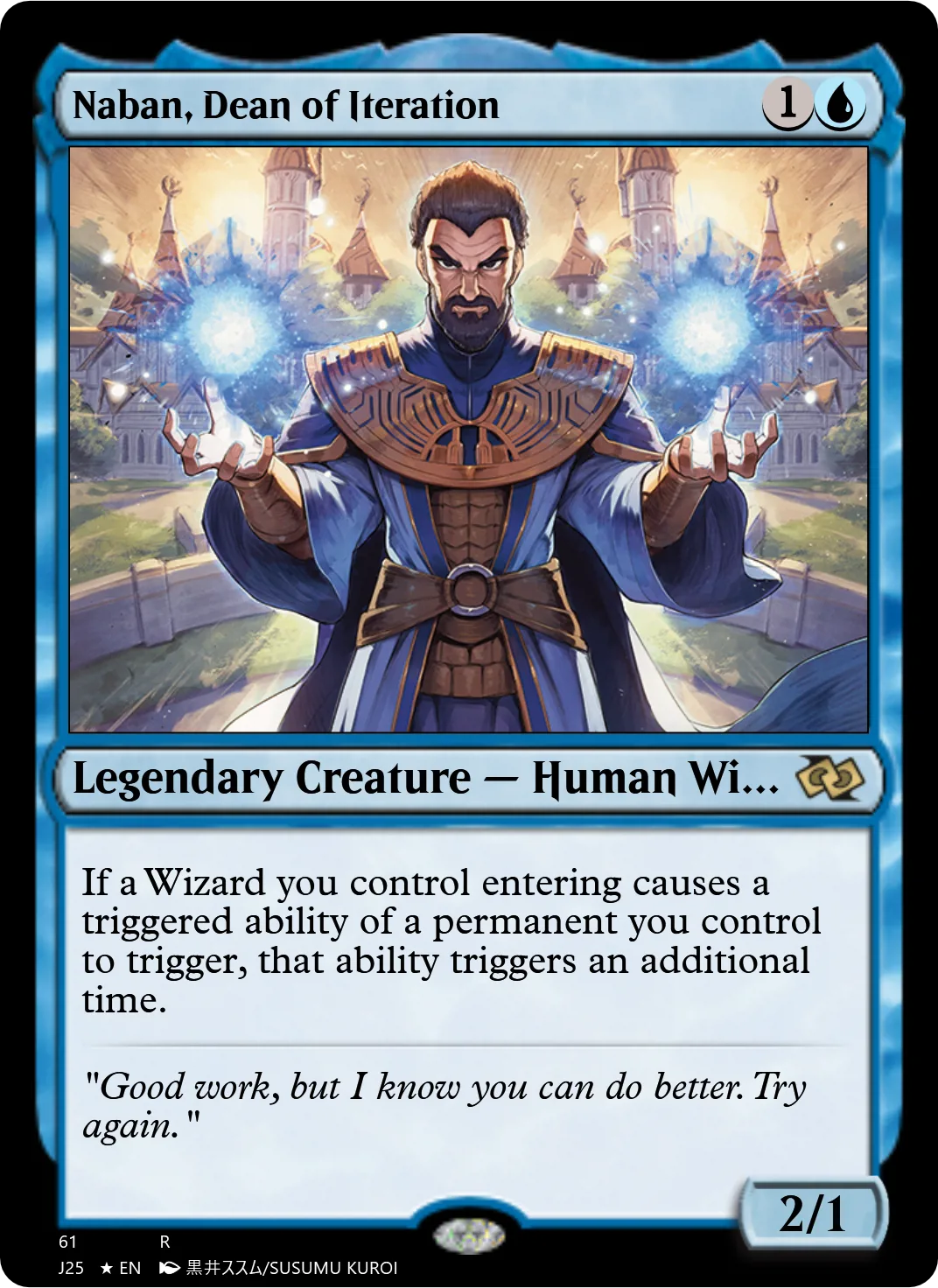 Naban, Dean of Iteration