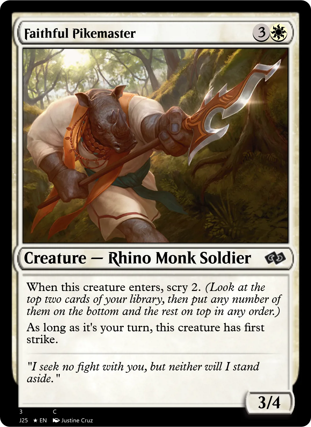Faithful Pikemaster